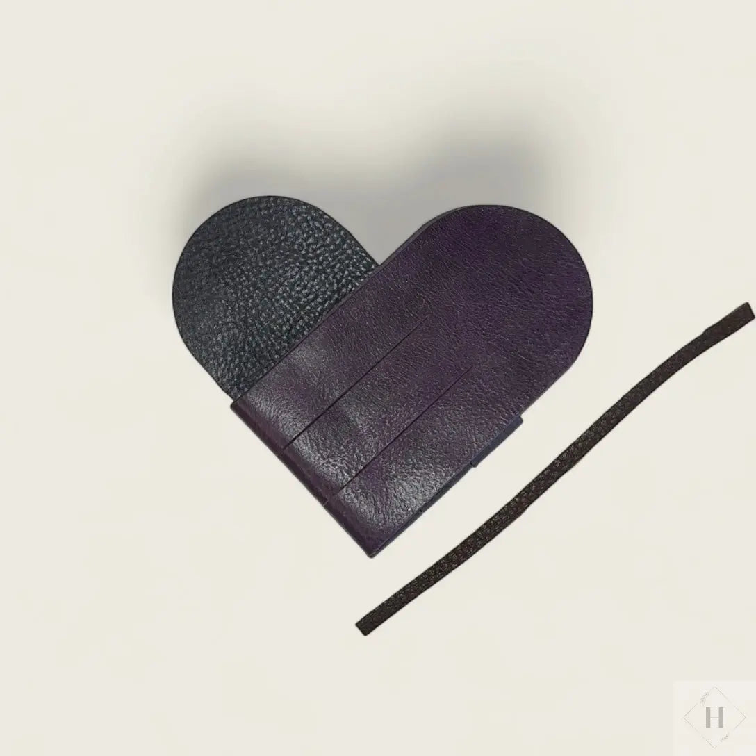 DIY - flettet hjerte i læder Unika Nord