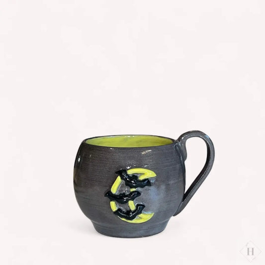 Krus med hank - bat moon Creatrivi