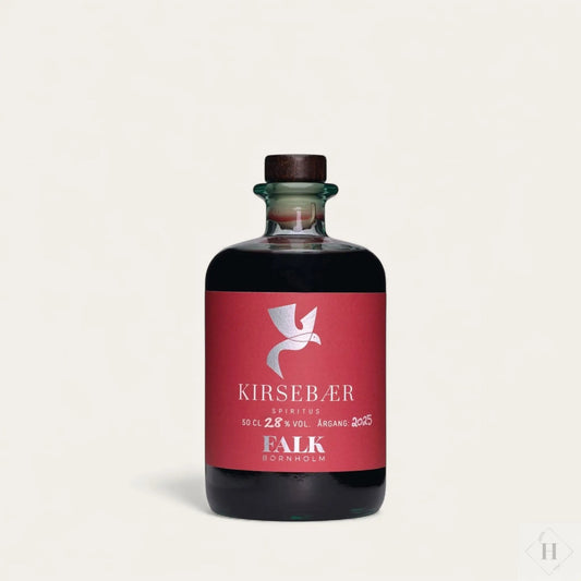 Kirsebærlikør, 28% VOL., Årgang 2025 Falk Bornholm