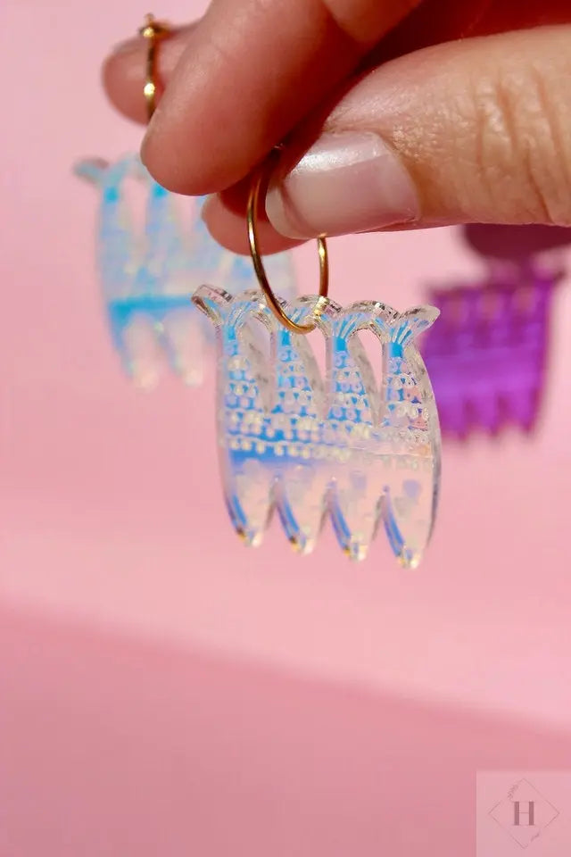 Juleøreringe - sild i en tønde Saisall