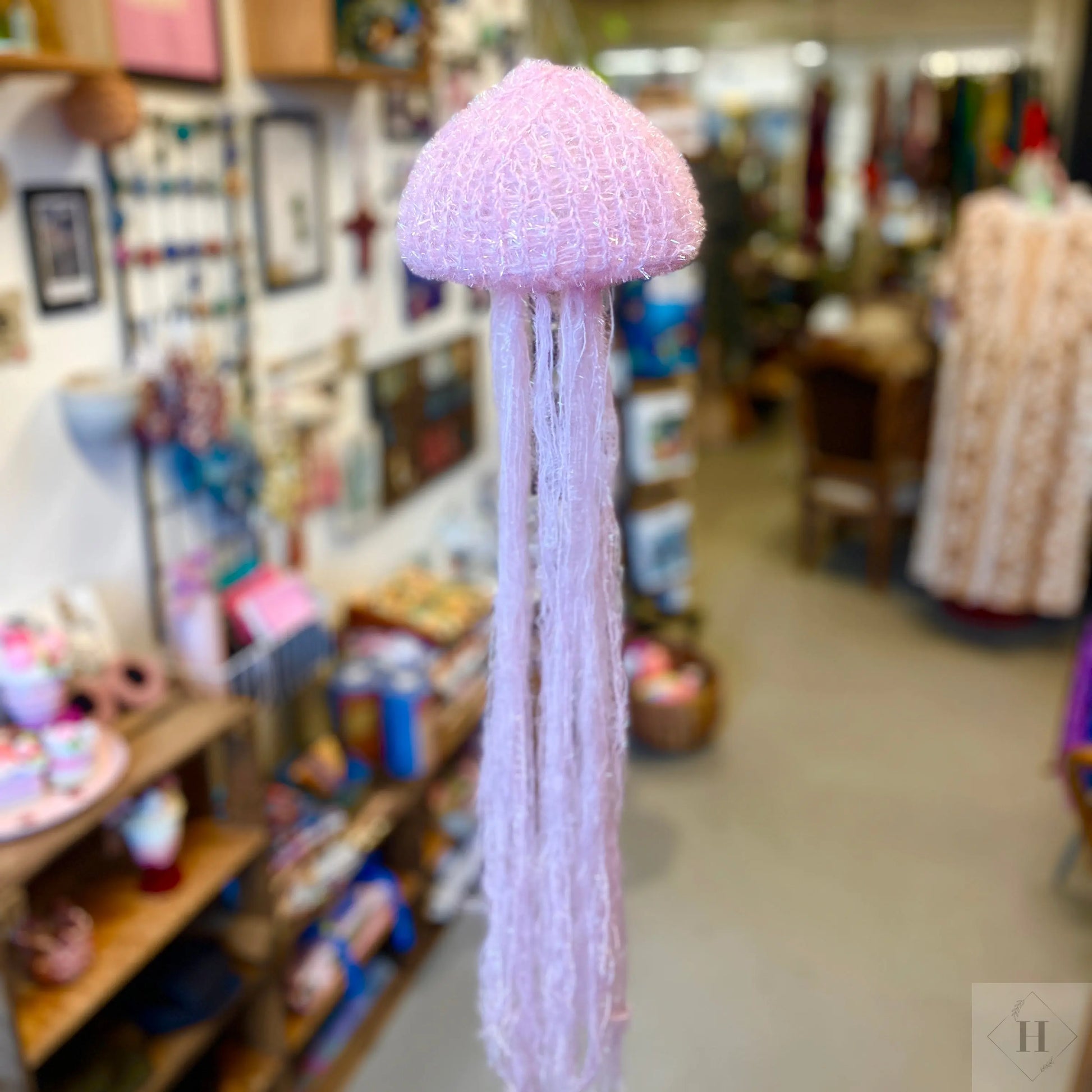 Hæklet glimmer goble - Stor (flere varianter) Irene Kokholm