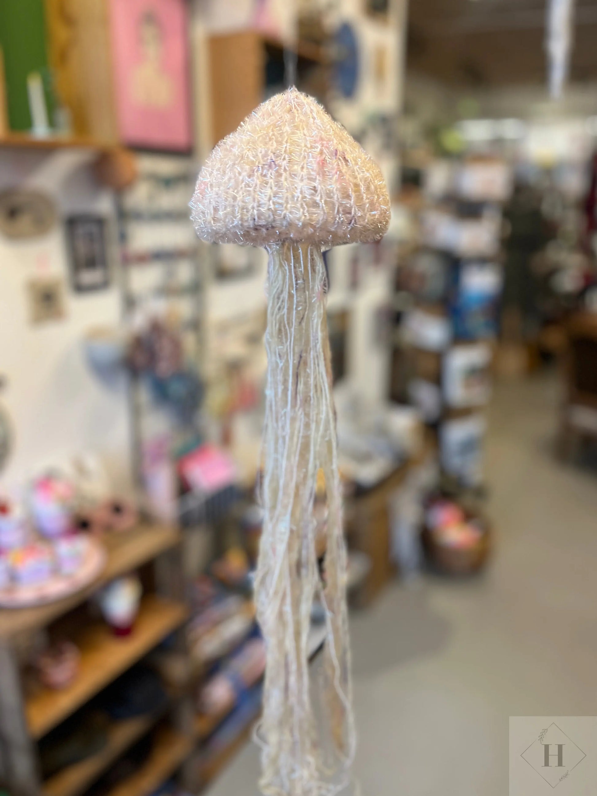 Hæklet glimmer goble - Stor (flere varianter) Irene Kokholm