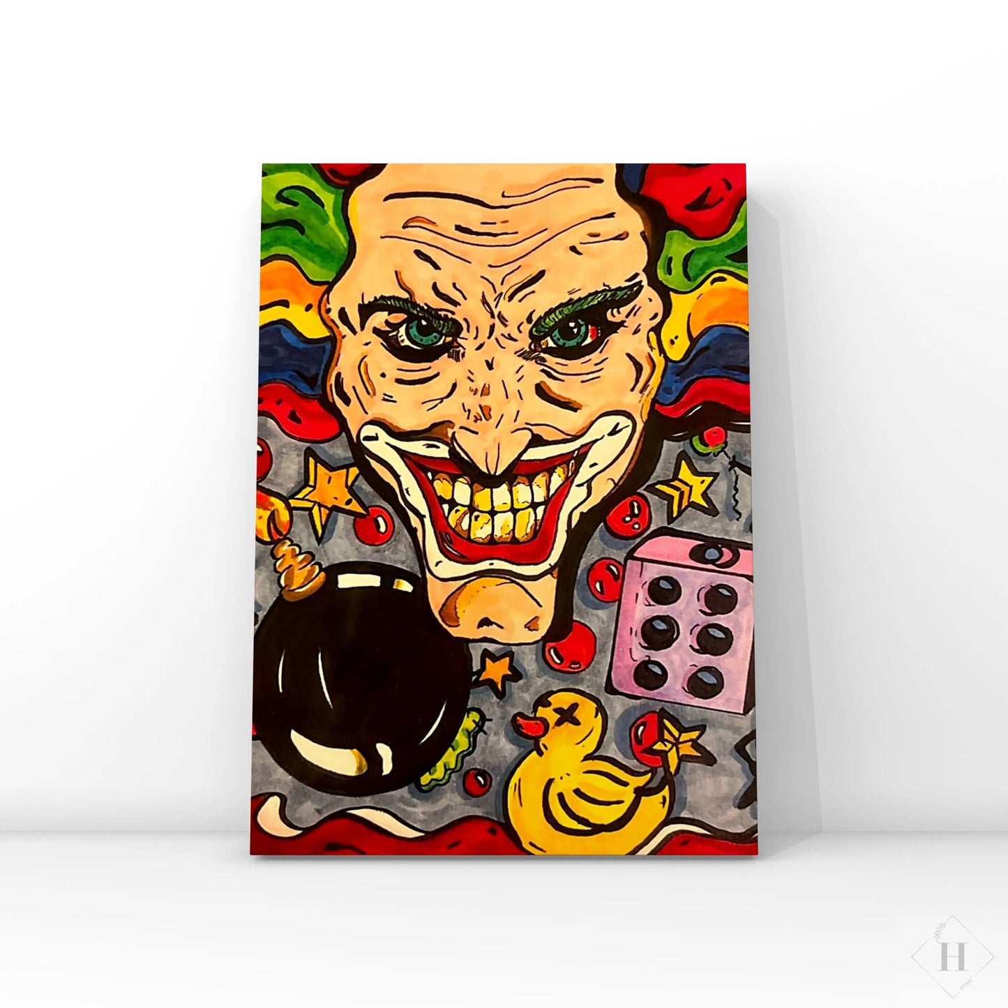 Kort - The Joker Caths in Space Art