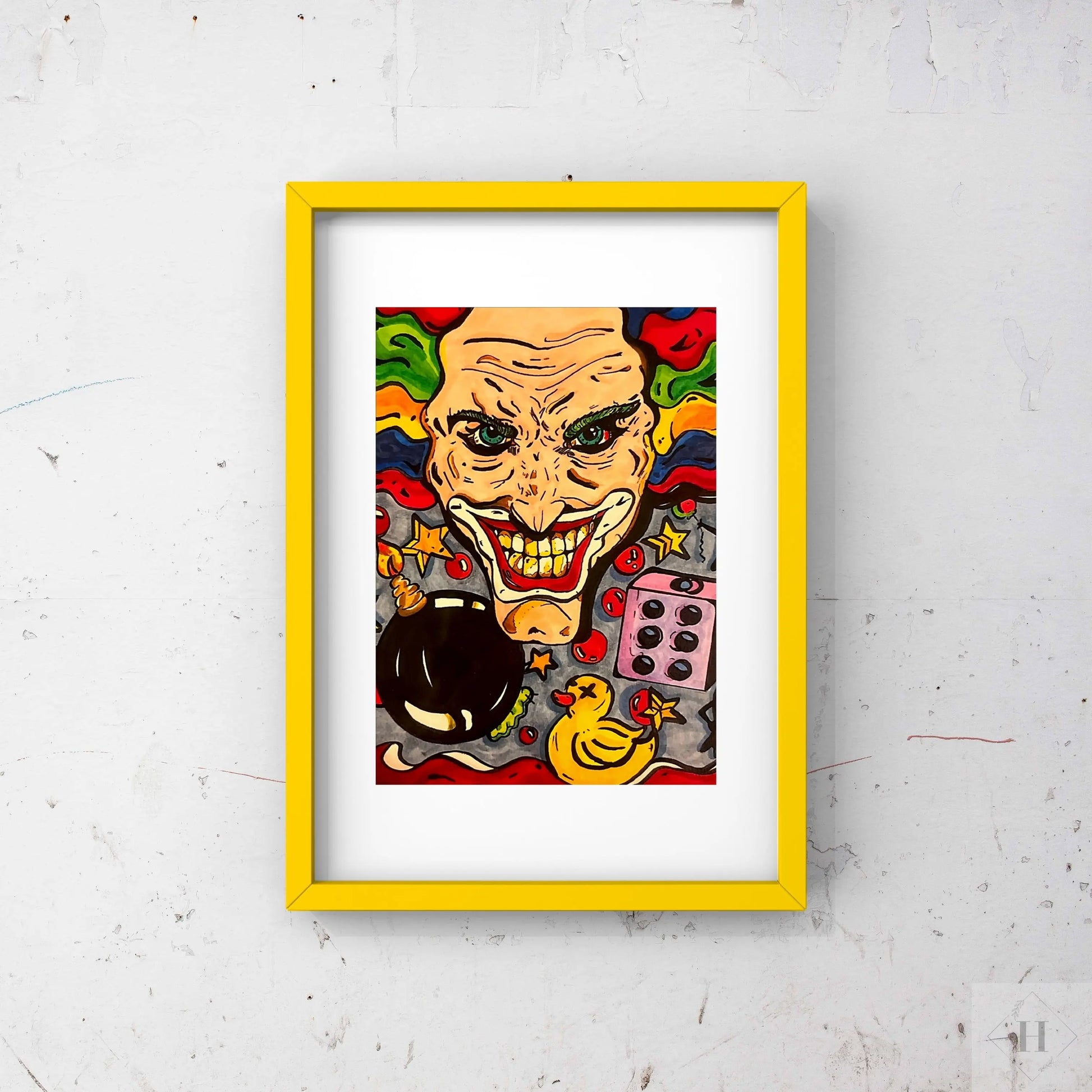 Kort - The Joker Caths in Space Art