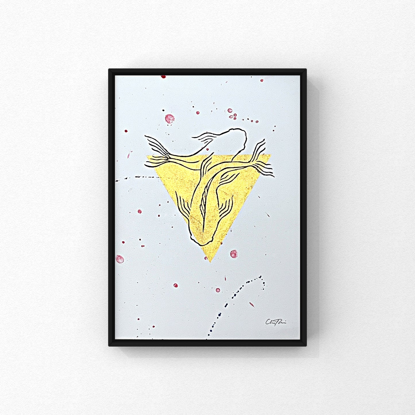 Stjernetegn A4 linoleumstryk