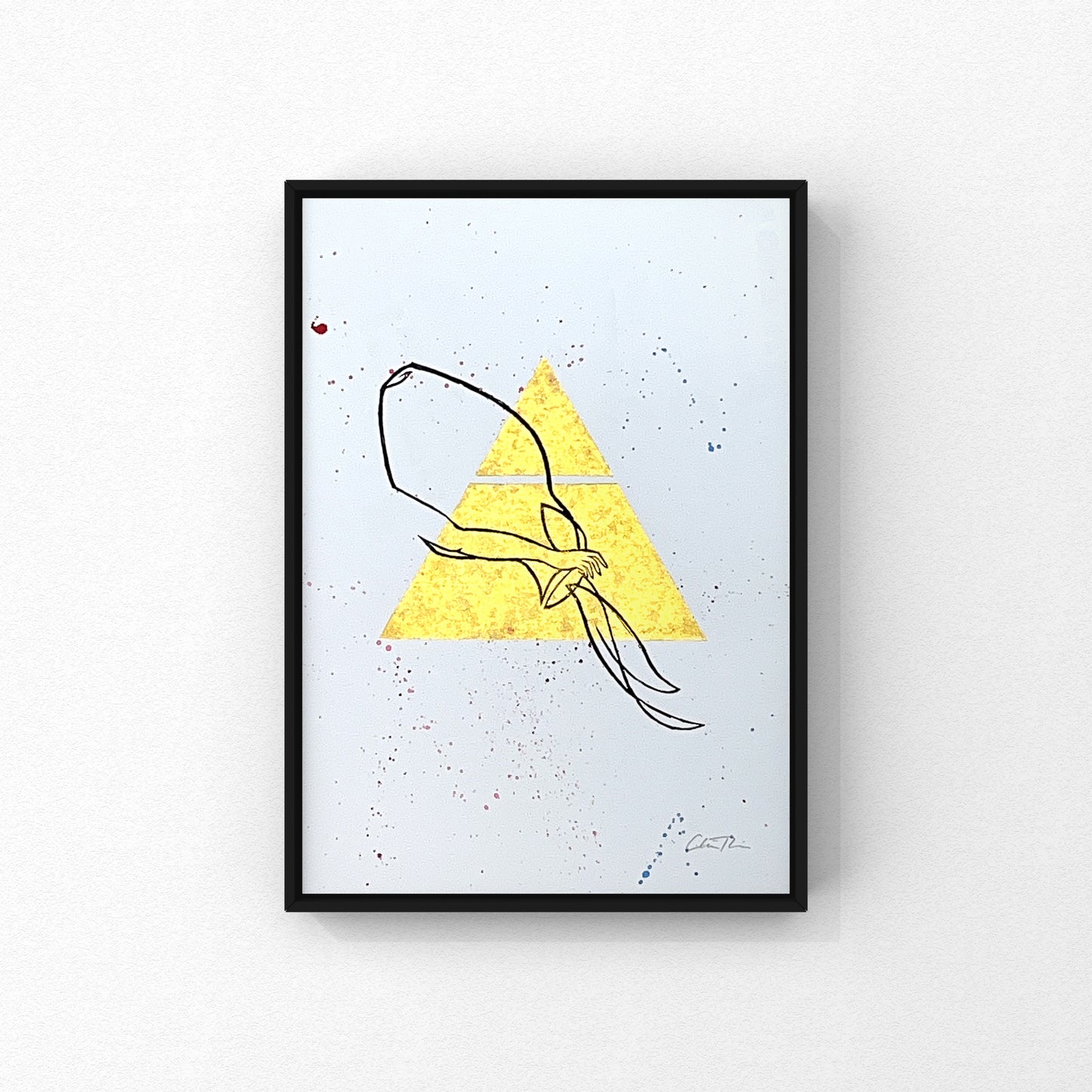 Stjernetegn A4 linoleumstryk