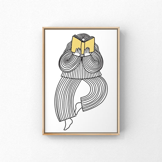 Kunstprint - Læsetid