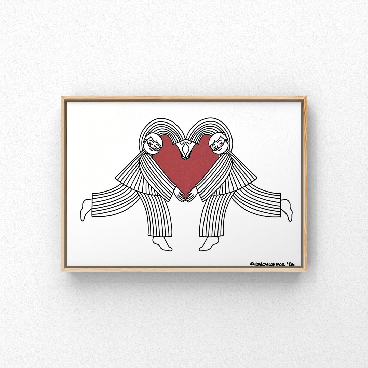 Kunstprint – Guy love | Frida og Carlos mor