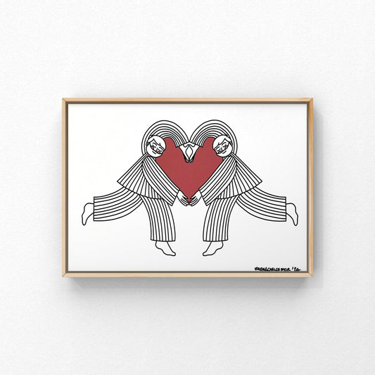 Kunstprint – Guy love | Frida og Carlos mor
