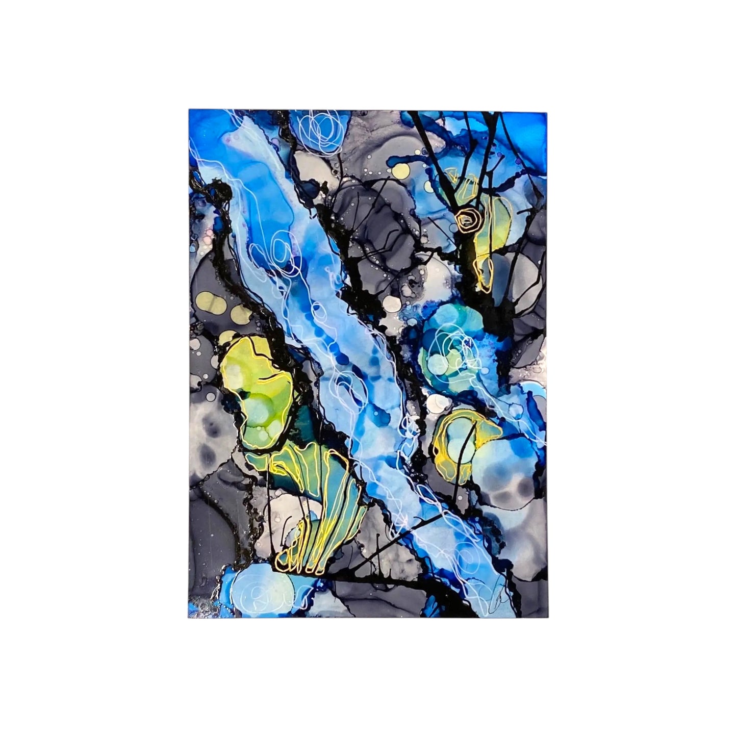 Gemälde „Alcohol Inc.“, Größe A5