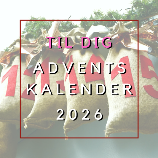 Adventskalender til voksne 2026 – 4 håndlavede gaver | Håndlavet af