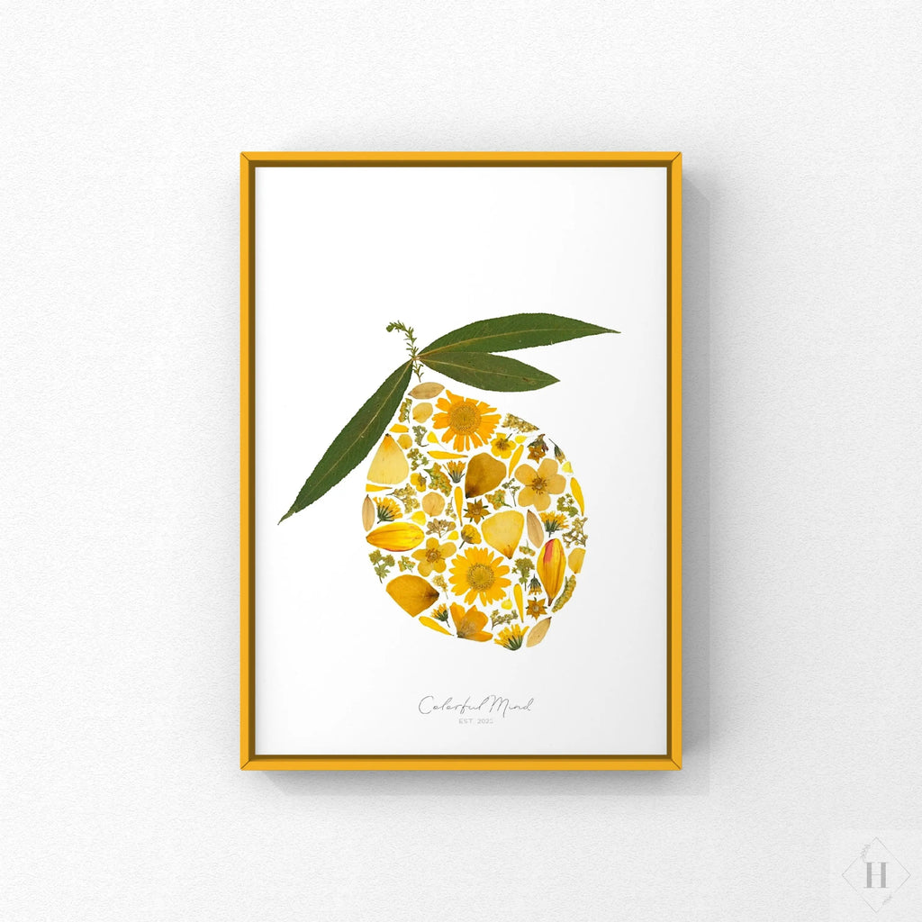 Kunstprint - Flower Lemonade Colorful mind