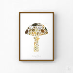 Indlæs billede til gallerivisning Kunstprint - Mushroom Flowers Colorful mind
