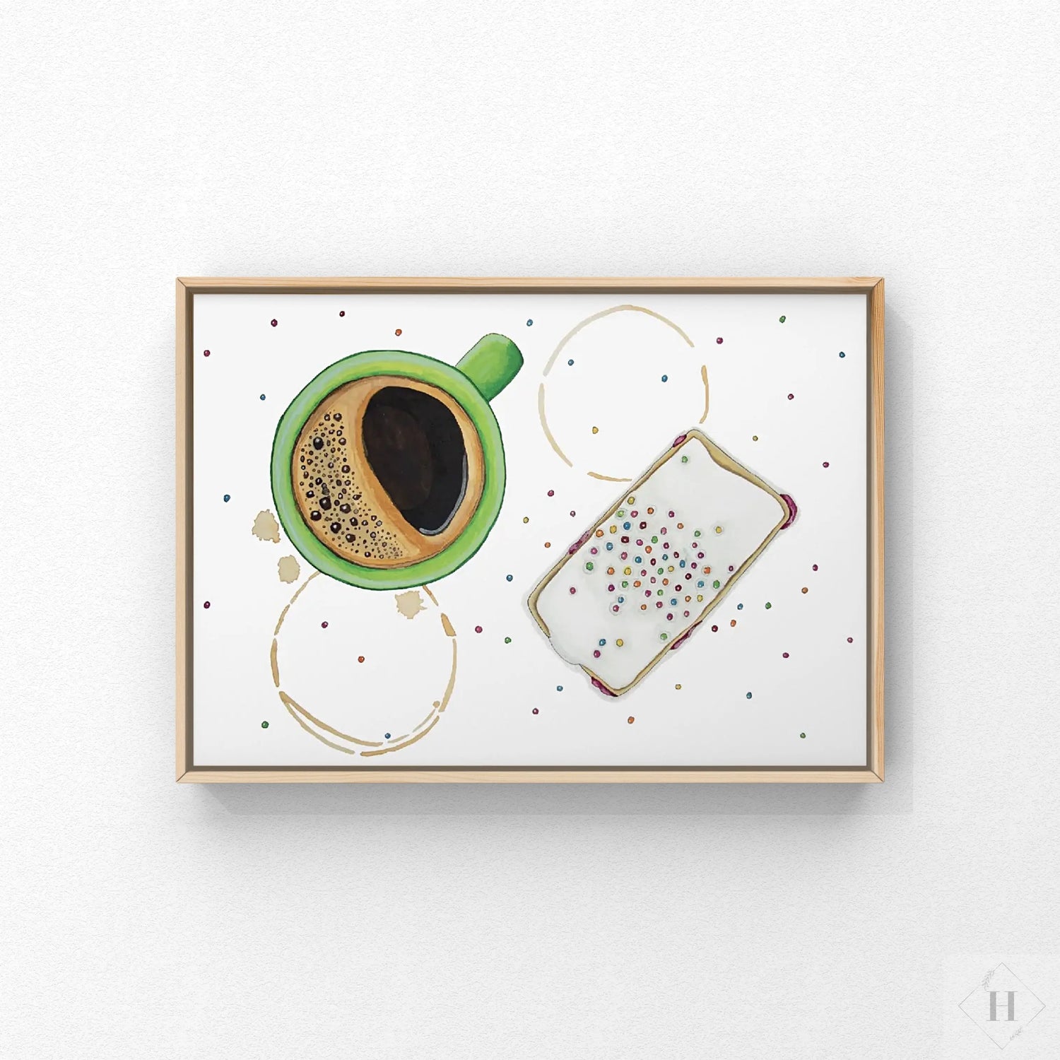 Kaffe og kage - A5 Mette Mains