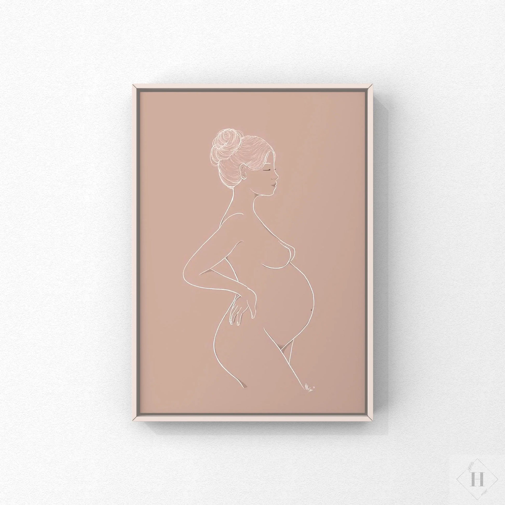 Kunstprint - Waiting Mk.illu