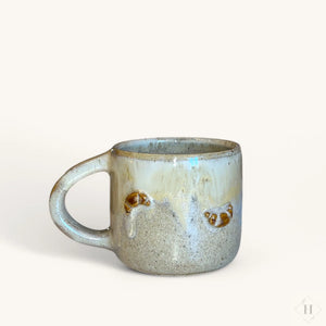 Krus med hank - croissant Clay by Hornstrup