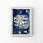 Indlæs billede til gallerivisning Statement plakater - Go where the stars take you Nanna Nør
