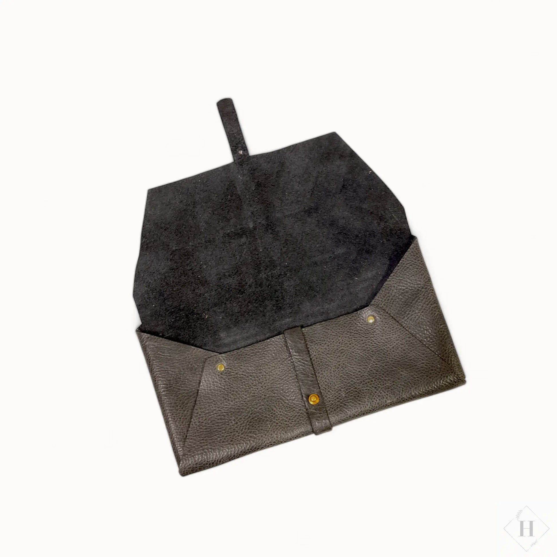 Clutch i læder Unika Nord