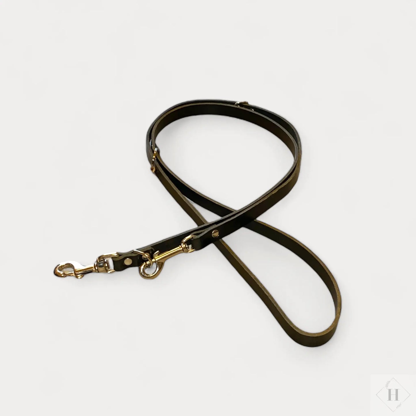 Lang hundesnor i læder Unika Nord