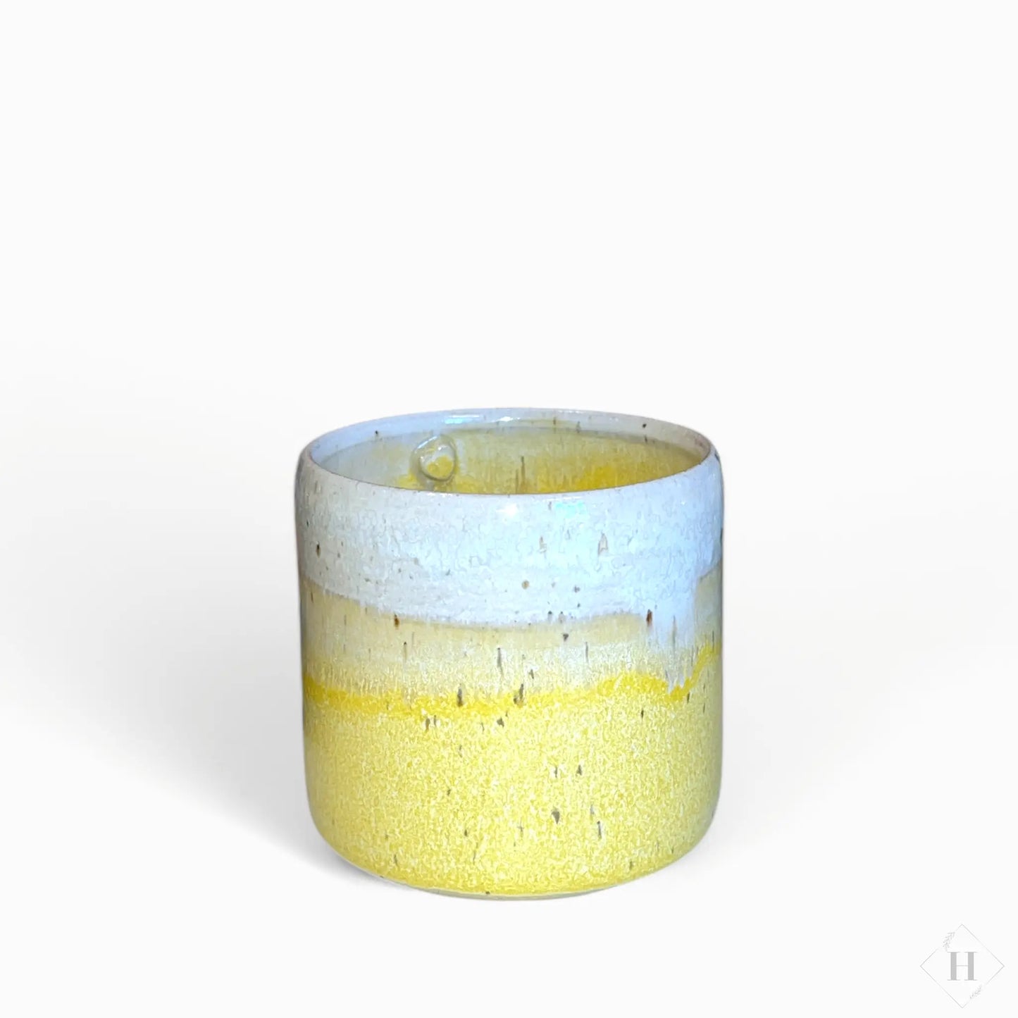 Krus uden hank - gul Clay by Hornstrup