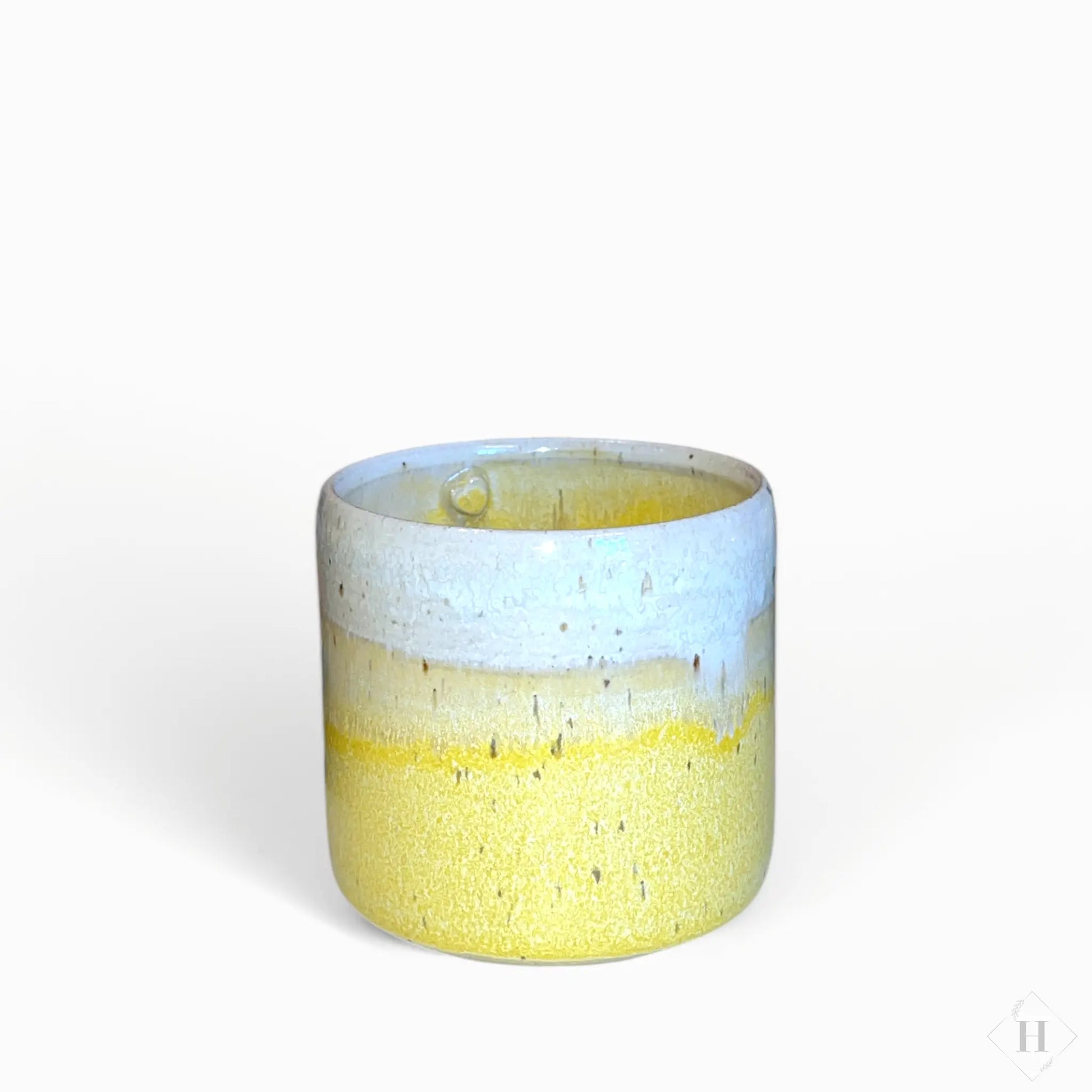 Krus uden hank - gul Clay by Hornstrup