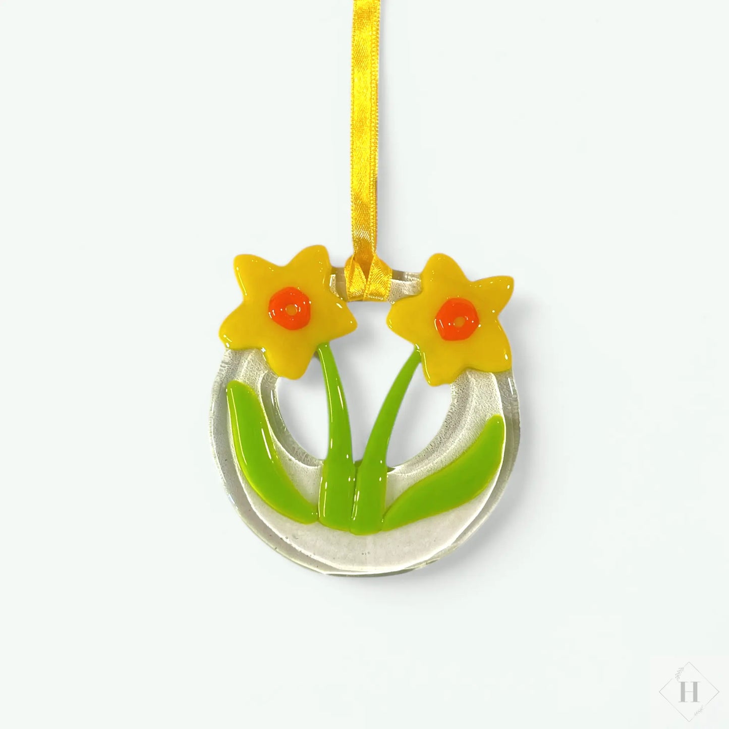 Ophæng i glas - påskelilje Great Fun Arts