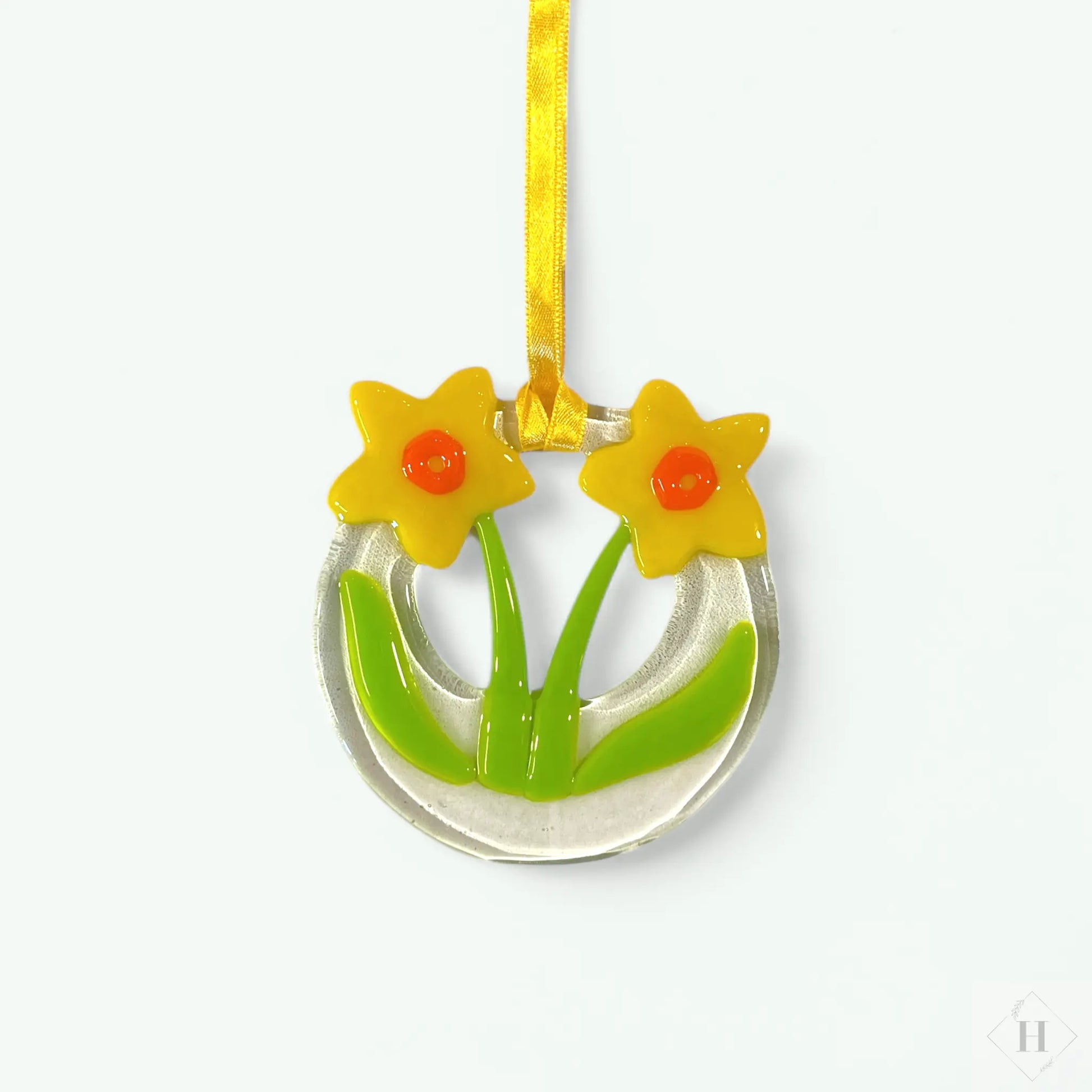 Ophæng i glas - påskelilje Great Fun Arts