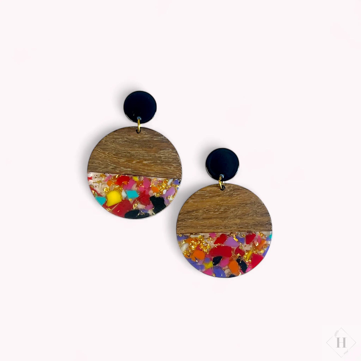 Statement ørering - træ og multi Winther Design