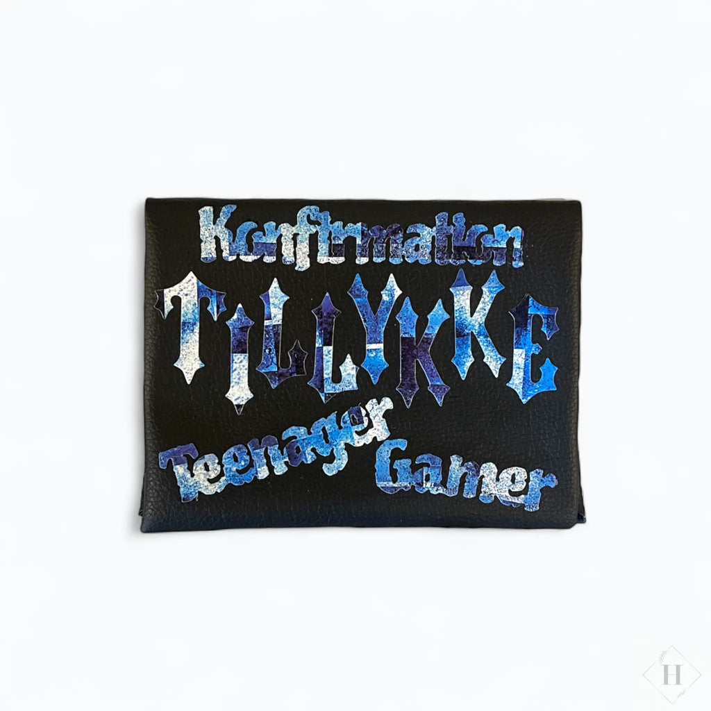 Konfirmations kort - gamer Helle Vang
