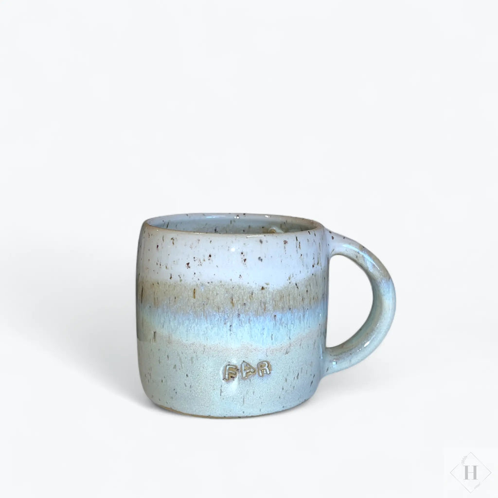 Krus med hank - nordlys (Far) Clay by Hornstrup