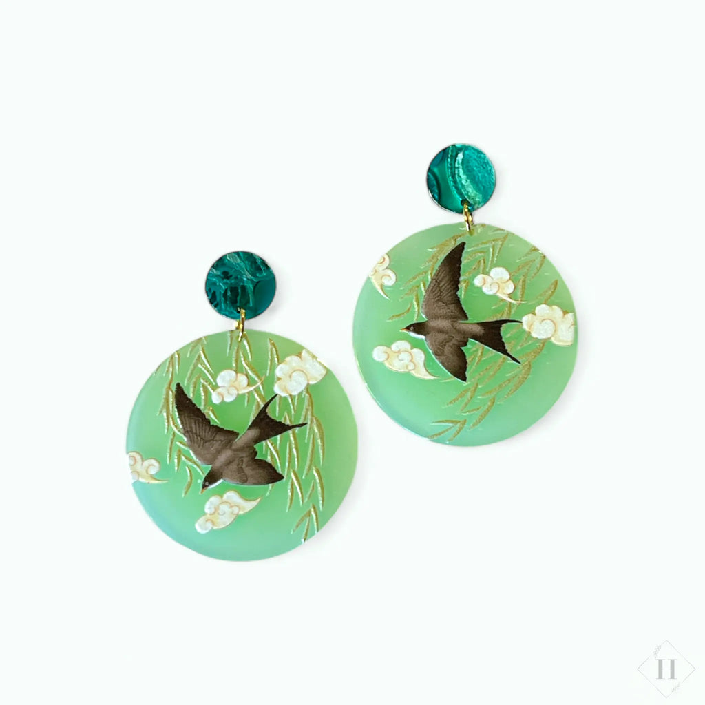 Statement ørering - mint svaler Winther Design