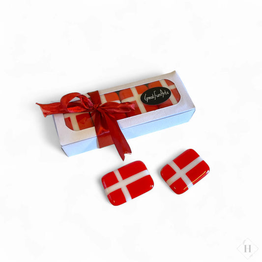 Glas flag til dekoration | pk med 8 stk Great Fun Arts