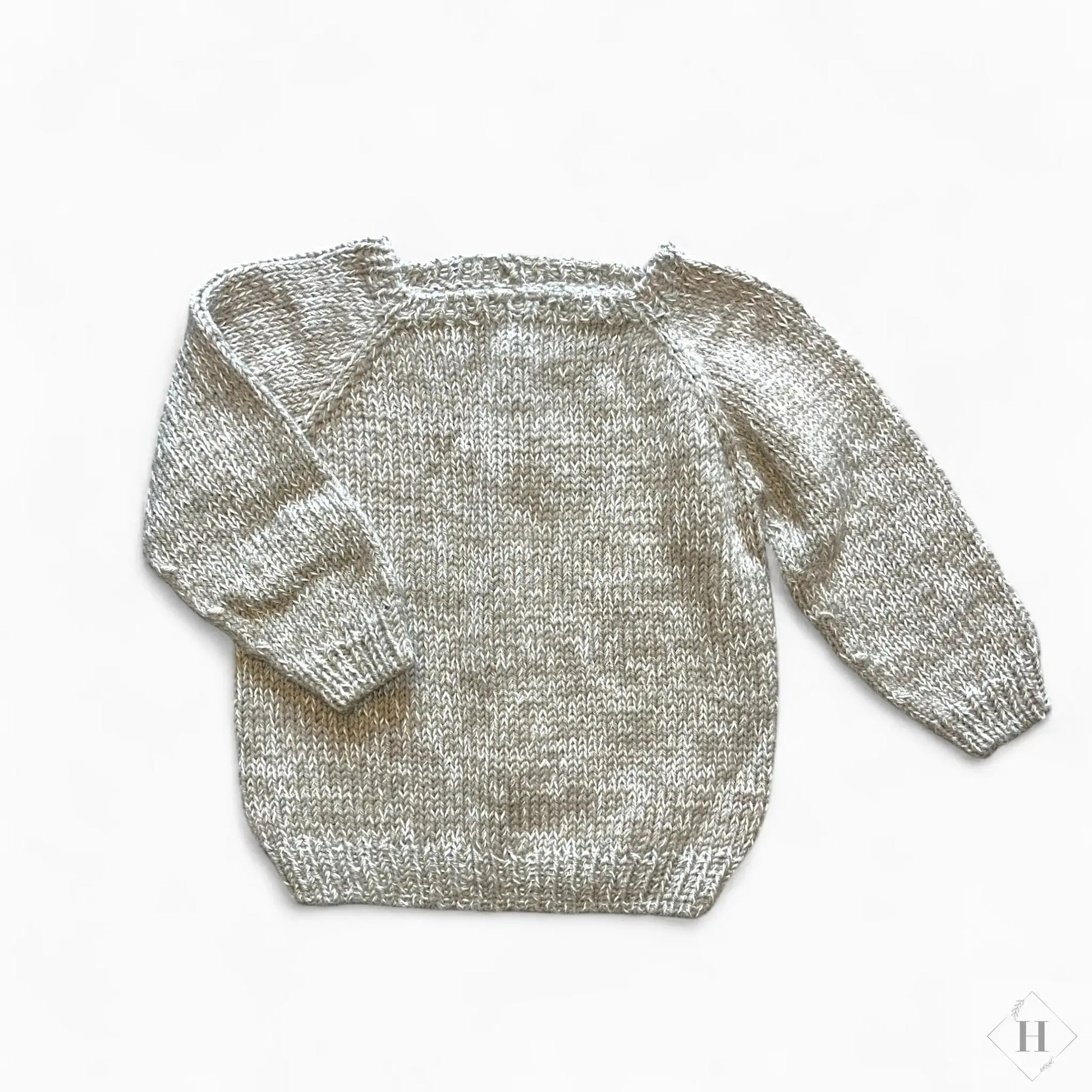 Børnestrik | Langærmet trøje str 1-2år Famalut