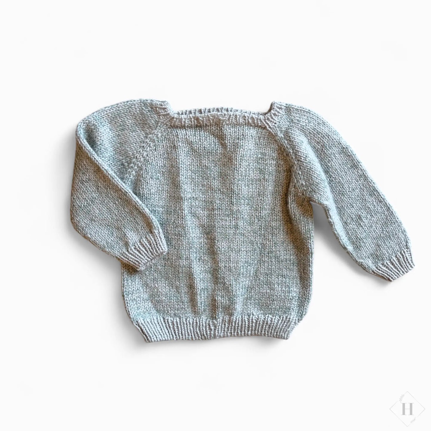 Børnestrik | Langærmet trøje str 1-2år Famalut