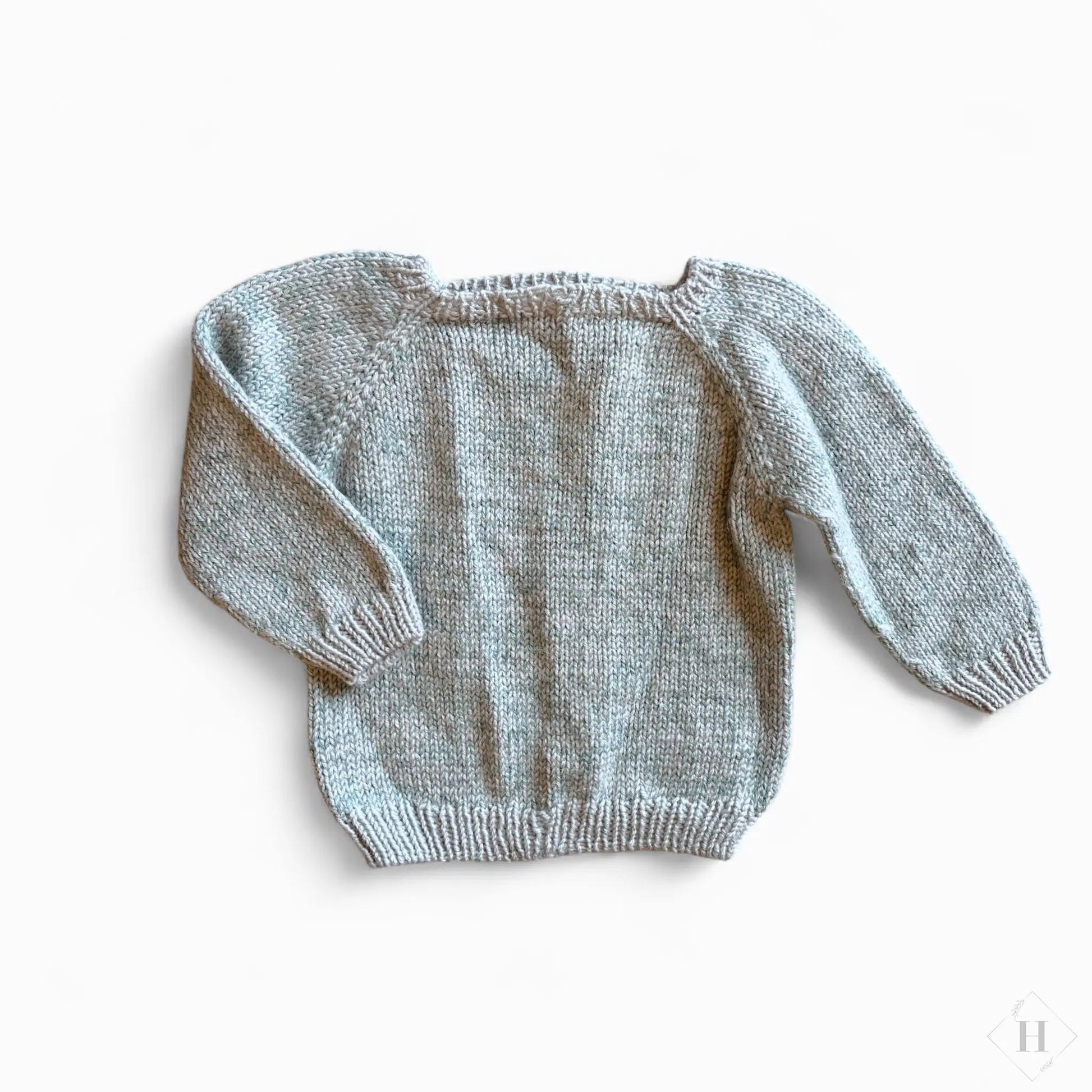 Børnestrik | Langærmet trøje str 1-2år Famalut