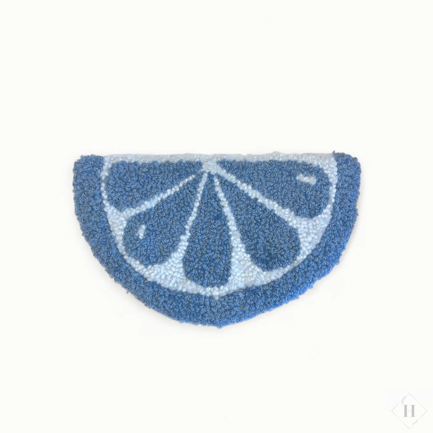 Tuftet vægophæng - citron skive (flere varianter) Flair