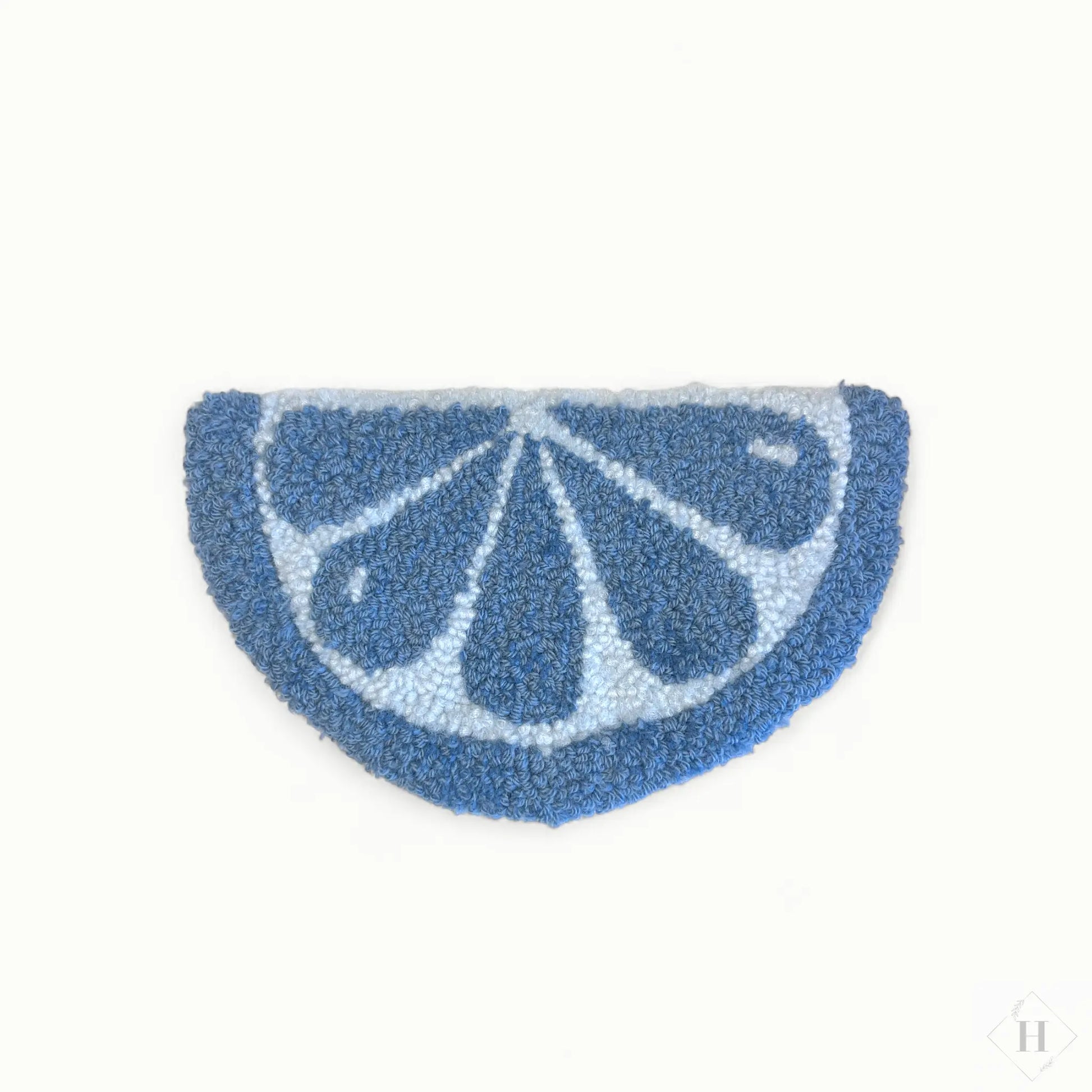 Tuftet vægophæng - citron skive (flere varianter) Flair