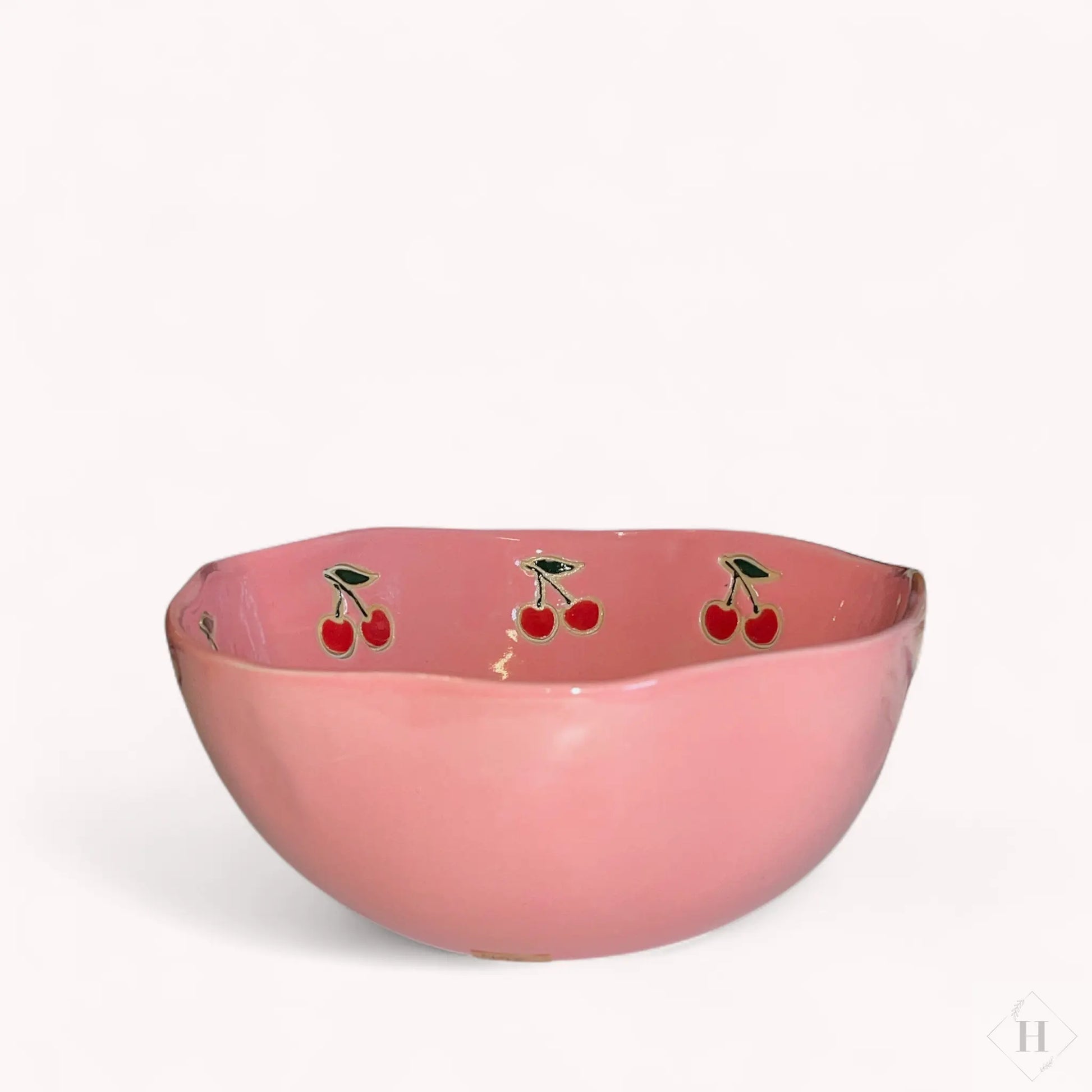 Stor skål med kirsebær By Victoria Juul