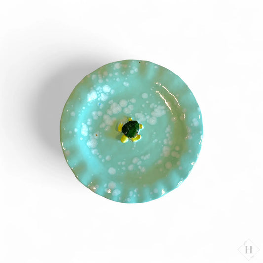 Dekorations fad med skildpadde By Victoria Juul