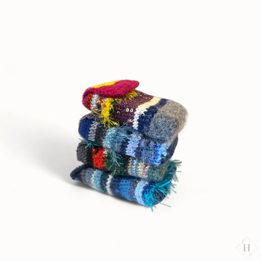 Hæklet etui til spillekort (flere varianter) Møhlde