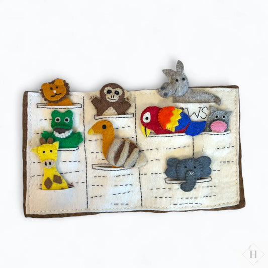 Filtet sang dukke - Dyrene i Afrika Their Story