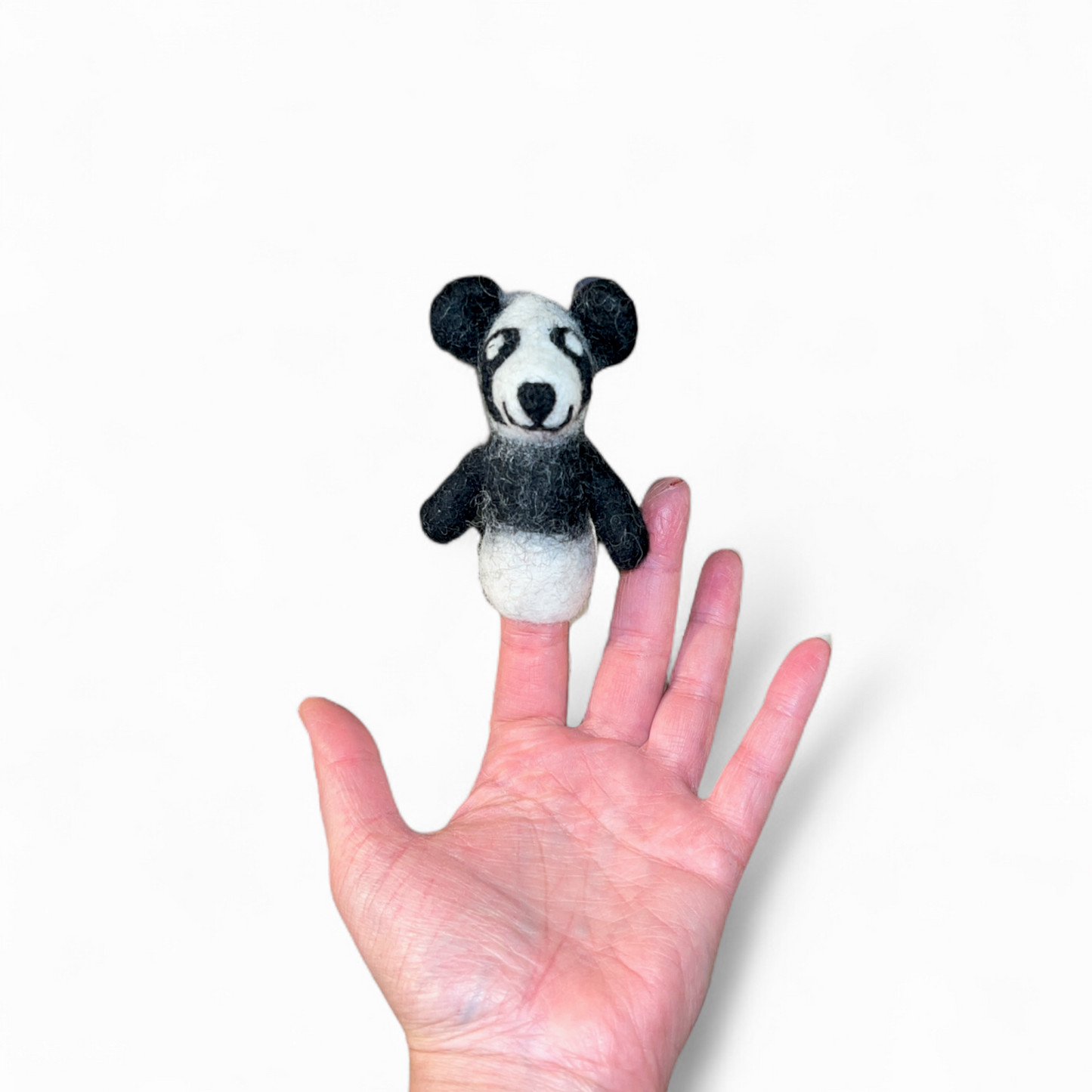 Filtet fingerdukke - Panda Their Story