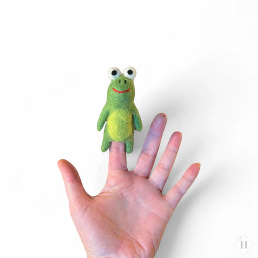 Filtet fingerdukke - Frø Their Story