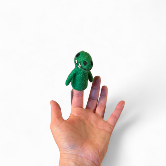 Filtet fingerdukke - Krokodille Their Story