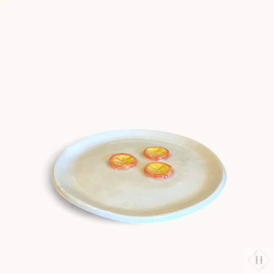 Sæbeskål i porcelæn Famalut