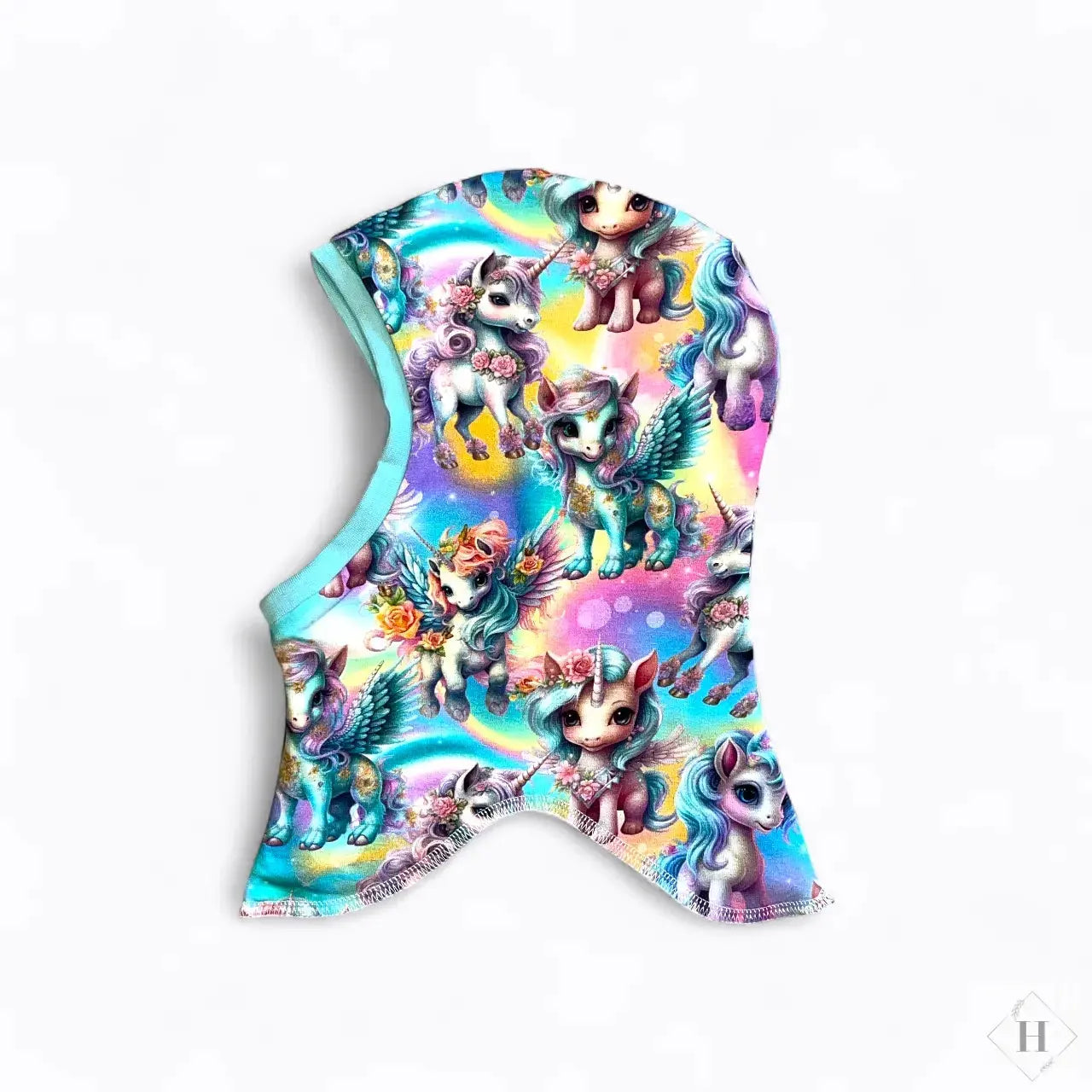 Håndlavet Baby Elefanthue Jersey Str 46-49 - Varm To-Lags Vinterhue 6-18 Måneder Louifax