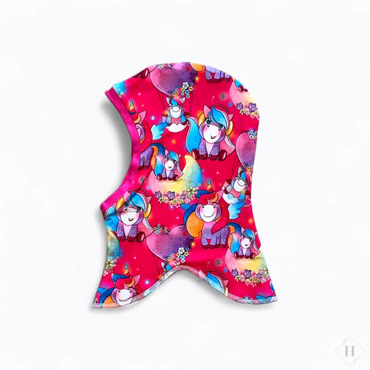 Håndlavet Baby Elefanthue Jersey Str 49-52 - Varm To-Lags Vinterhue 18 Mdr-4år Louifax