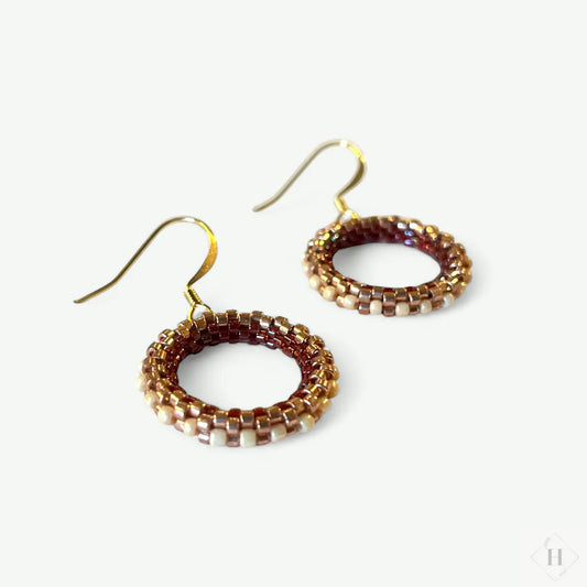 Ørering af miyuki perler - runde (forskellige varianter) Sara Engel