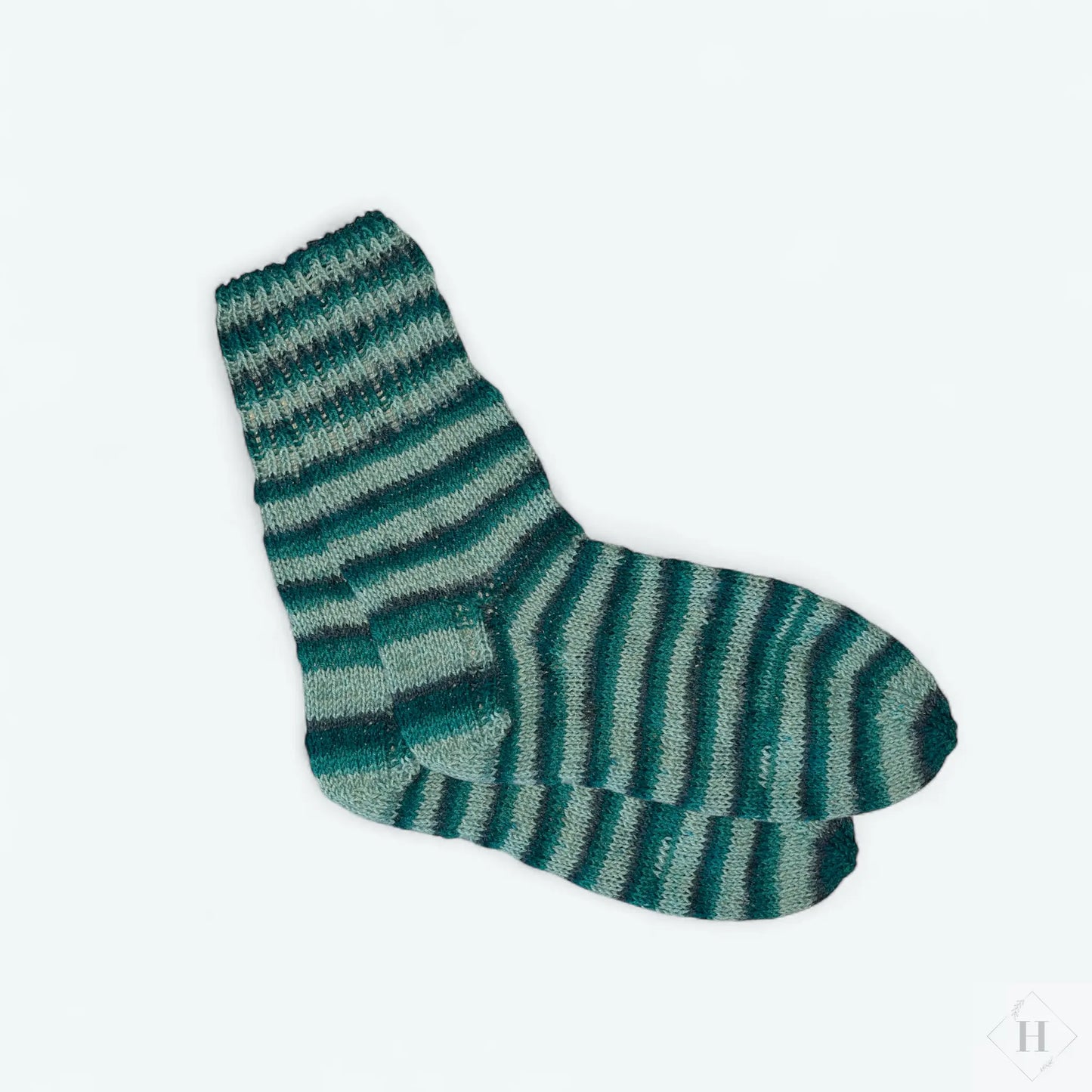 Strikkede strømper str 45-47 Håndlavet af