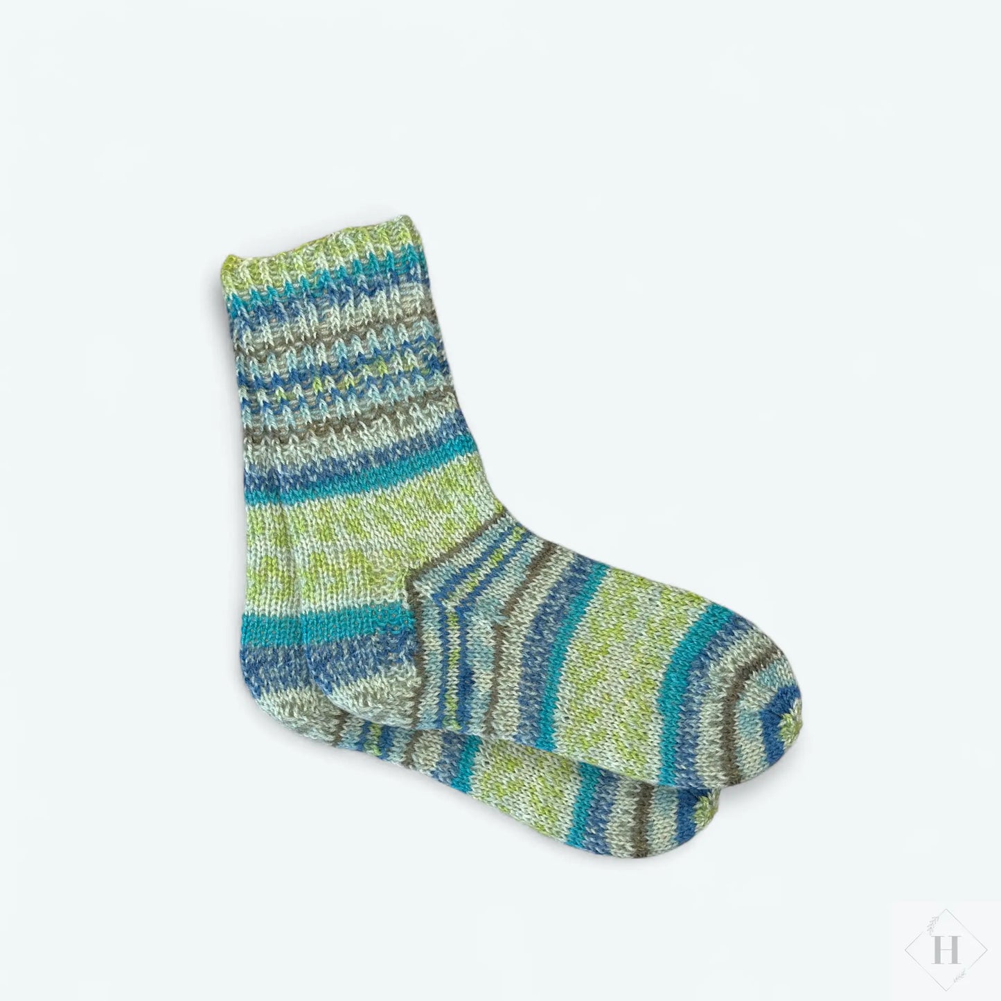 Strikkede strømper str 36-37 Håndlavet af